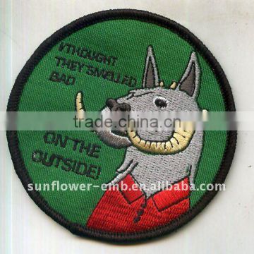 iron on Embroidery animal patch