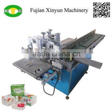 High quality manul facial tissue soft packing machine