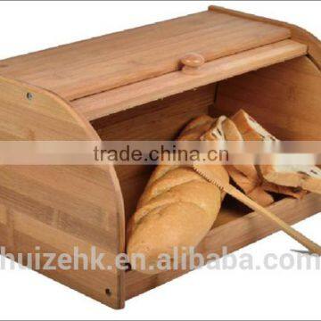 Bamboo bread bin