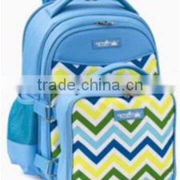 4 Person Picnic Backpack with attachable picnic wallet/padded straps/side pockets/carrying handle