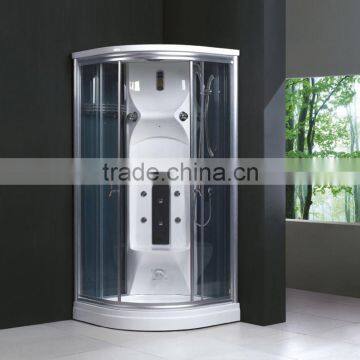 2014 simple straight clear smart glass 1 person steam room