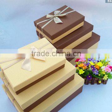 Printing services beautiful wholesale custom paper gift box with high quality