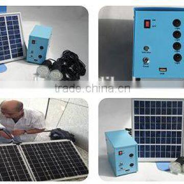 Factory Supply High Quality Multi-founction Lithium Portable Solar Power Source photo-5