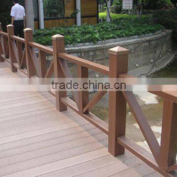Water-proof wood plastic composite fencing post
