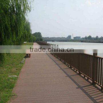 outdoor WPC floor and fence