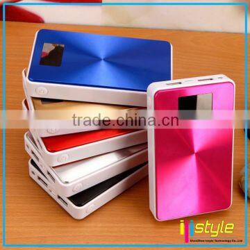 portable power source power bank 10000mah with digital display