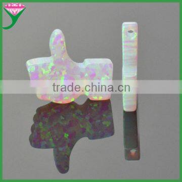 price synthetic ethiopian white like shape opal gems for sale