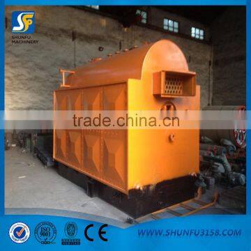 Vertical coal fired boiler for paper machine