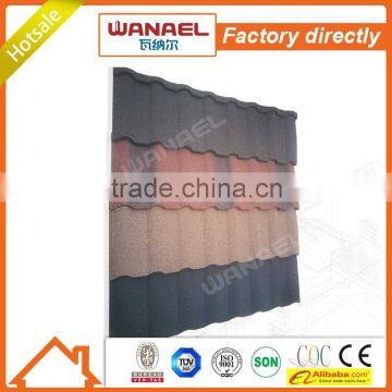 Wanael Waterproof Metal Types of Roof Tiles, Roof Sandwich Panel photo-5