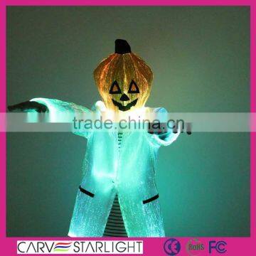 Light up pumpkin halloween hat luminous Witch Hat pumpkin hat