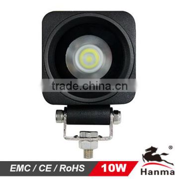 CREE LED 10W LED truck light,tractor,trailer,ATV,Jeep, Suv,boat,mining, adjusted to 20W30W,12V/24V