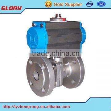 High quality Pneumatic Flanged Ball Valve