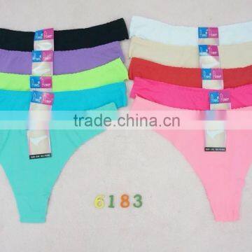 2016 New Sexy lady Invisible Thongs Briefs Knickers Underwear women Seamless Panties