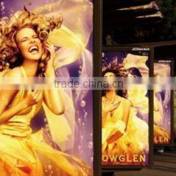 Super Smooth Glossy 450g Backlit Flex Banner advertising materials 500*500D,12*18