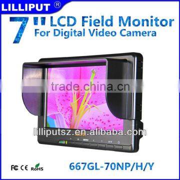 7" CCTV Monitor with HDMI input BNC video input