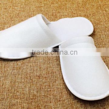 Non-Skid Disposable Slippers Premium Cotton Terry Slippers, Closed Toe