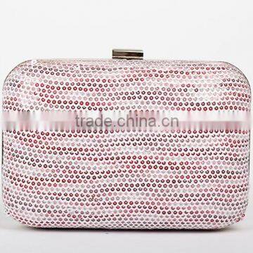 New definition dazzling particular sequin clutch evening bag lady bag for girls
