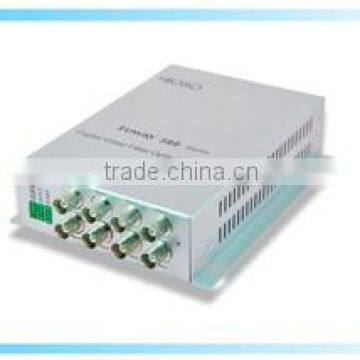 8 channels Fiber Video Transmitter and Receiver