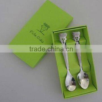 food grade stainless steel spoon fork knife cutlery set