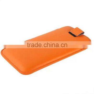 Hot Selling Fashion Leather Mobile Phone Pouch Case in Dongguan photo-4