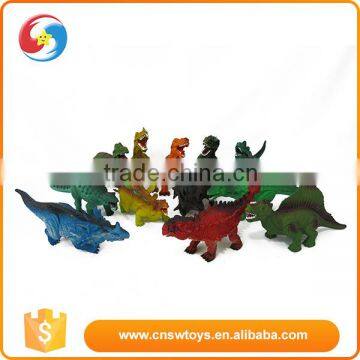 Customized Hard Cheap Plastic 12pcs Dinosaur Mini Plastic Toy Animal photo-4