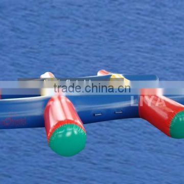 Slide inflatable water game toys for water park, inflatable air sealed slide