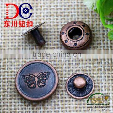 Wholesale Button With Coat Fastener Fabric Covered Snap Button for Clothing photo-6