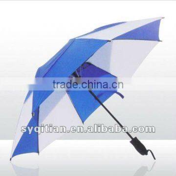 windproof double canopy golf umbrella