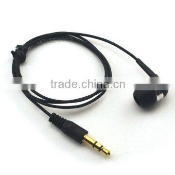 Disposable single-side earbud earphone for singe use