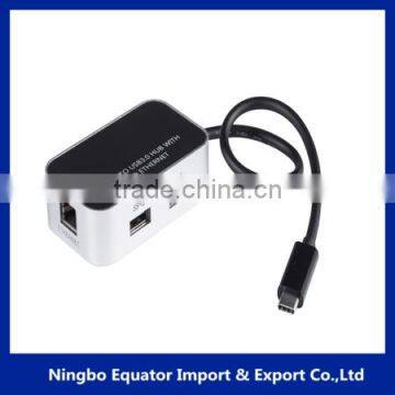 USB 3.1 Type C (USB-C & Thunderbolt 3 Port Compatible) to RJ45 Gigabit Ethernet LAN Network Adapter                        
                                                Quality Choice