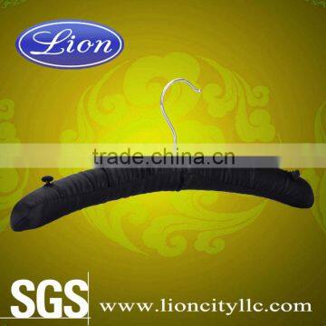 LEC-S5047 Satin hangers for clothes hang for dress