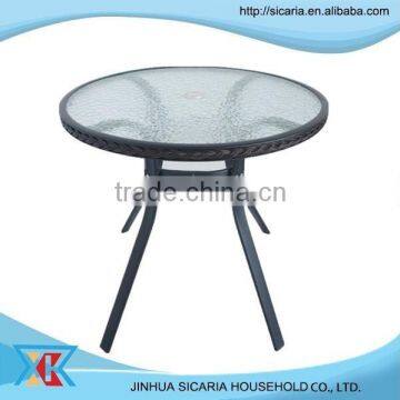 leisure outdoor rattan side table