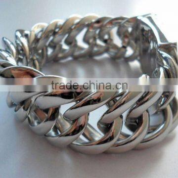 2012 hot sale good health 316L stainless steel men big bracelets B600