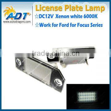 High quality car rear license plate light For f-ord for f-ocus C-MAX I 03~ MK2 03-08