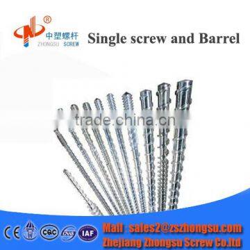 Bimetallic Extruder Screw Barrel for Plastic Recycling Machine/PVC Pipe/Profile Screw Barrel photo-6