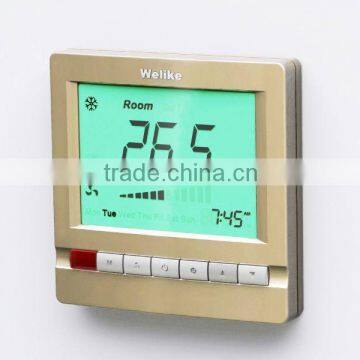 OEM Colorful Wall-mounted Thermostat With Button and Small LCD photo-6