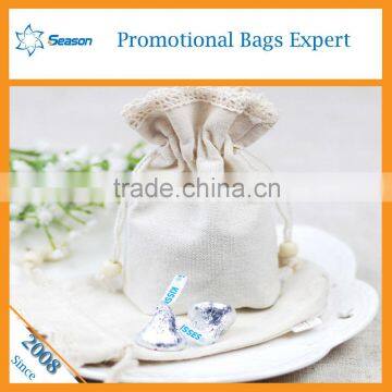 Custom Printed Candy Bag Cotton Drawstring Bag Yiwu Bag Supplier's Choice