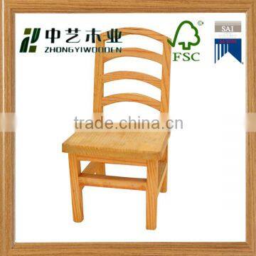 Made in China OEM eco-friendly unfinished small handmade wholesales wooden chair toys
