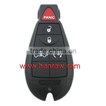 High Quality and Low price Chrysler 4+1 button remote key with 315Mhz