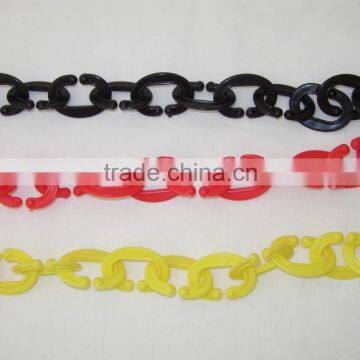 Colored Plastic Chain/Traffic Warning Plastic Chain