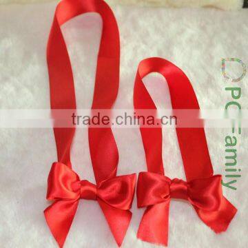wholesale ribbon bow with satin circle