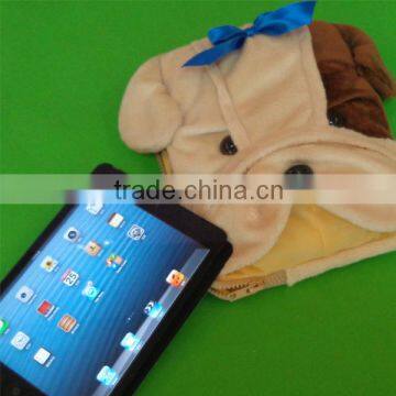 ICTI plush factory OEM plush toy case for iphone