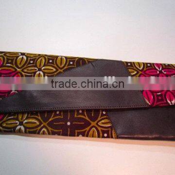 2016 Lovely African Accessories African Print Clutch Bag/ Ankara Wax Clutch/Cosmetic Bag African Fabric Clutch Quality Choice photo-2