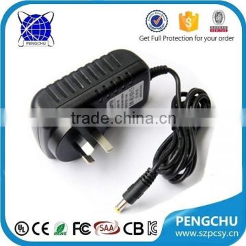 with 5.5*2.1mm connector 110v ac to 24v 0.5a dc power supply wall charger adapter