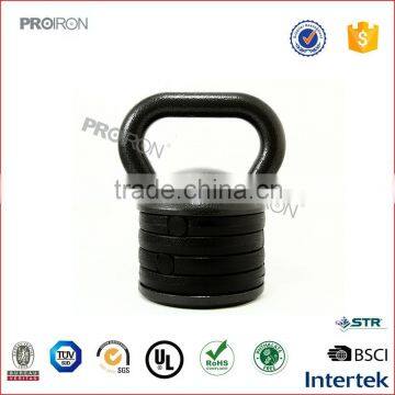 Cast iron adjustable kettle bell body building strength training weights