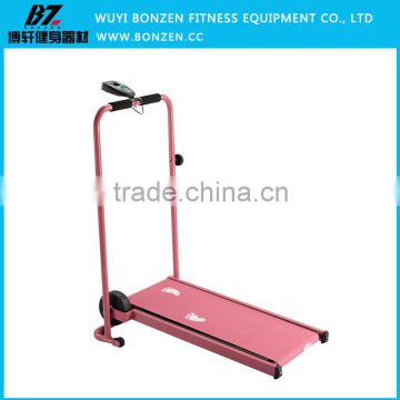 Super Foldable Walking Macine For Home Gym Mini Munal Treadmill