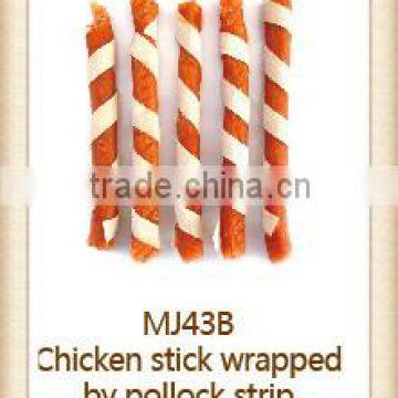 dry dog treats pet food training snacks chewing chicken stick MJ43B