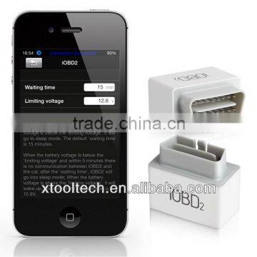 iOBD2 MFi BT obd2 Bluetooth iPhone&Android supported diagnostic adaptor