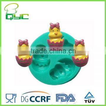 Lovely Duck Non-stick Silicone Sugarcraft Decorating Mould Tools