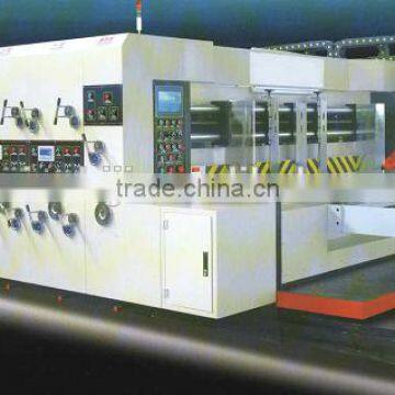 High speed flexo printing& slotting &rotary die-die-cutting machine